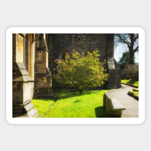 Springtime in Llandaff Sticker